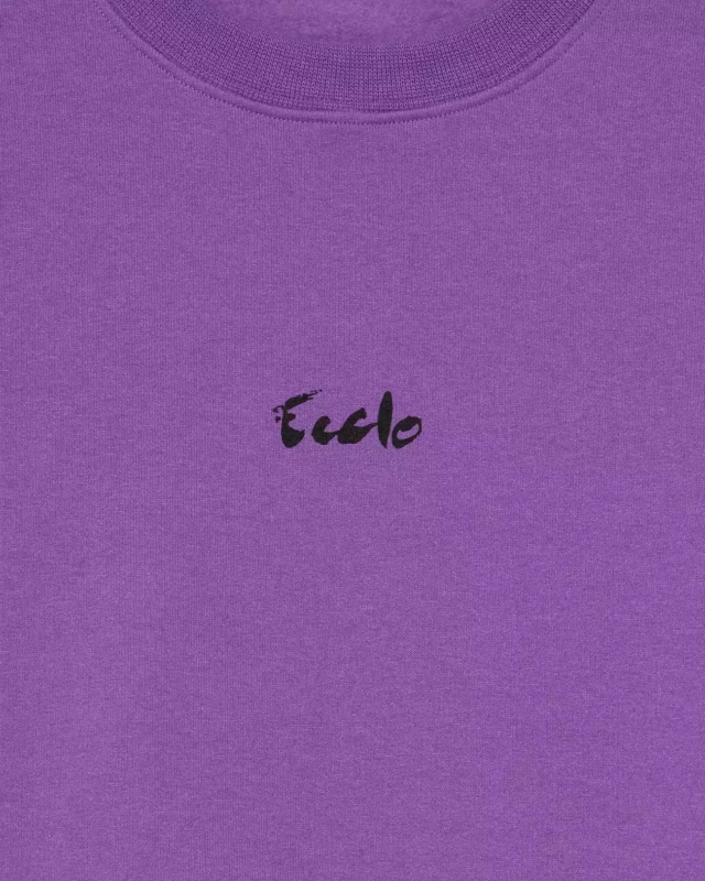 ECCLO - Sweat Pangée Violet – XL