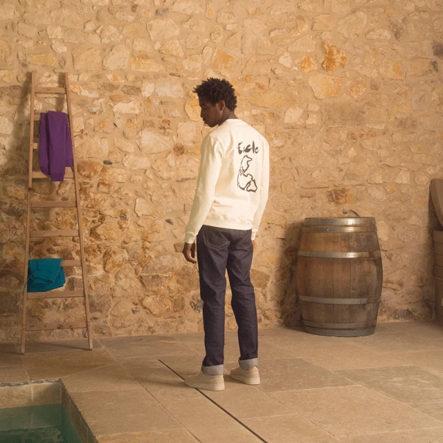 ECCLO - Sweat Pangée Crème – XL