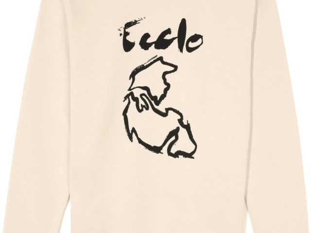 Ecclo sweat col rond pangee homme creme Made In France et coton bio recycle upcycle 06 applat dos 1080x1350 fa98cd6d 9256 4b52 b5d0 7d2013cd3ac0 ECCLO - Sweat Pangée Crème – XL