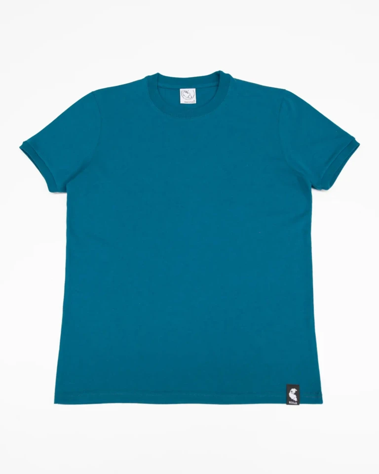 Ecclo t shirt col rond homme bleu Made In France et coton bio recycle upcycle 02 applat 1080x1350 f5d25748 6976 486c 800d 528c109e366e ECCLO - T-shirt Shaded Spuce – S