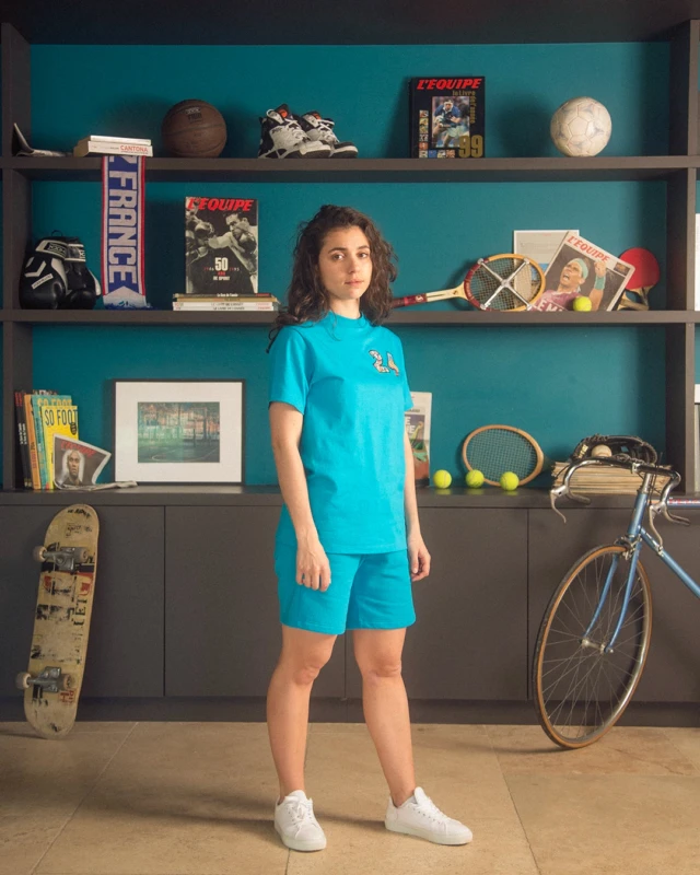 ECCLO - T-shirt turquoise JO 2024 – XL