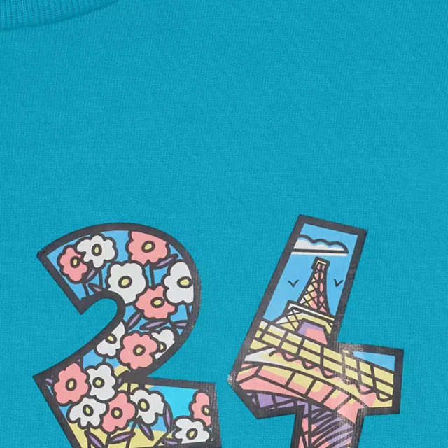 ECCLO - T-shirt turquoise JO 2024 – XL