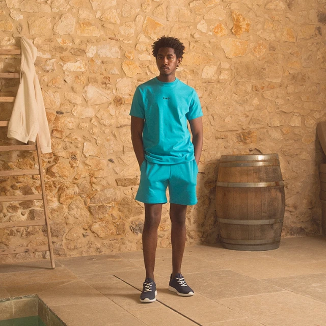 ECCLO - T-shirt Pangée Turquoise – XL