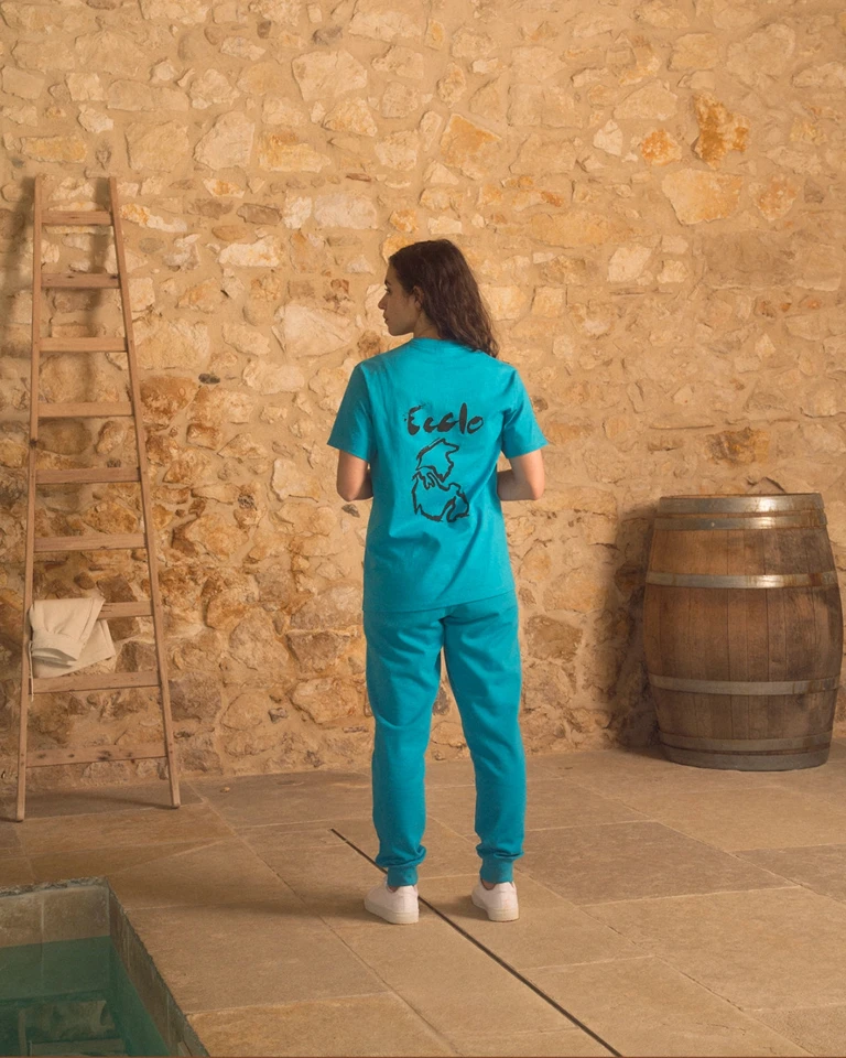 ECCLO - T-shirt Pangée Turquoise – XL