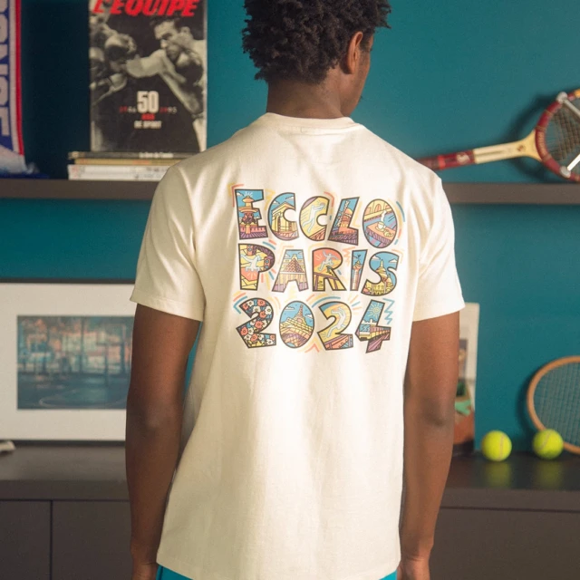 ECCLO - T-shirt Crème JO 2024 – L