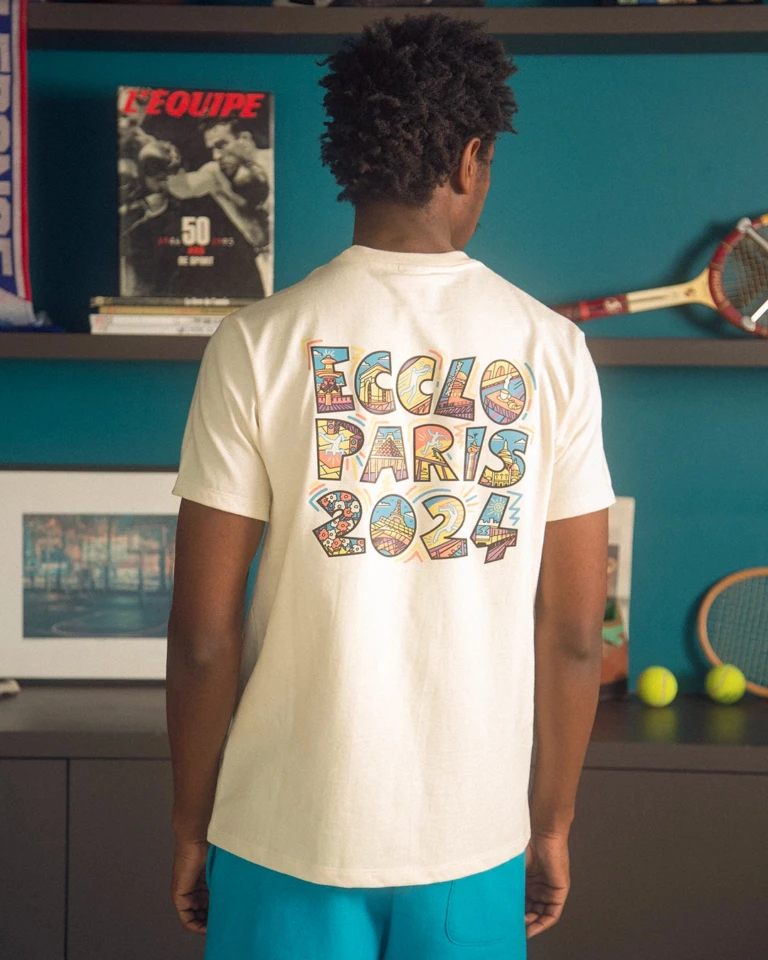 ECCLO - T-shirt Crème JO 2024 – L
