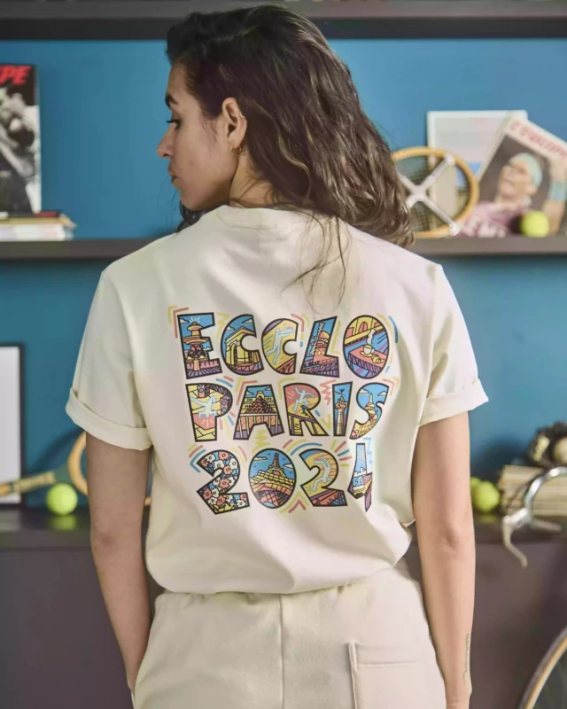 ECCLO - T-shirt Crème JO 2024 – L