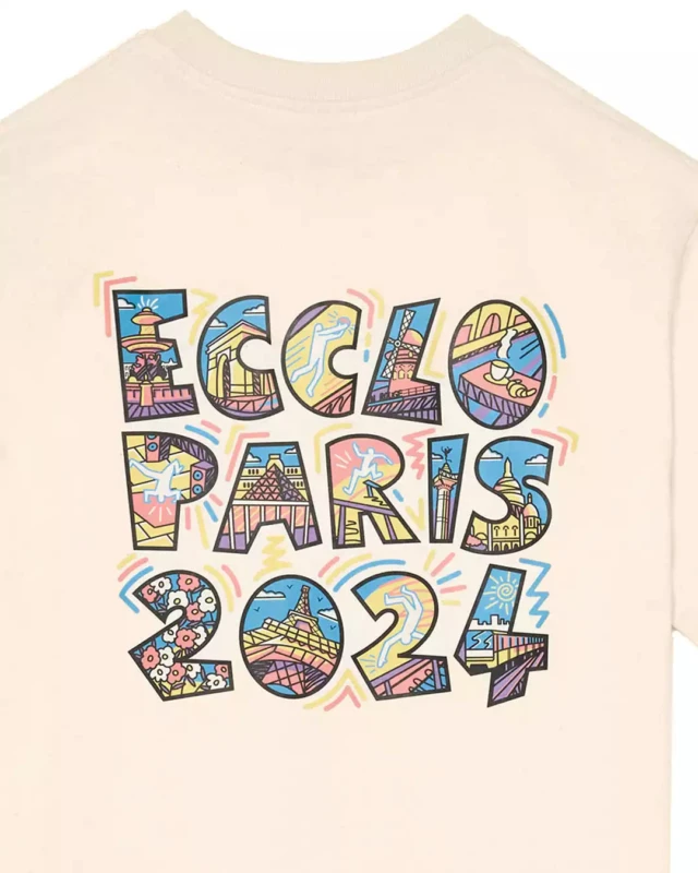 ECCLO - T-shirt Crème JO 2024 – L