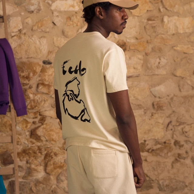ECCLO - T-shirt Pangée Crème – XL