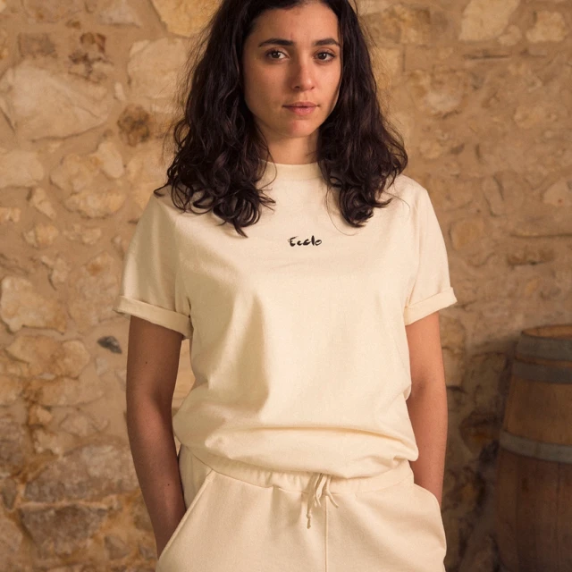 ECCLO - T-shirt Pangée Crème – XL