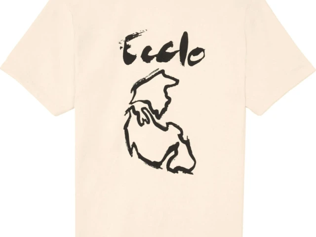 Ecclo t shirt col rond homme creme Made In France et coton bio recycle upcycle 06 applat dos 1080x1350 762db250 1b33 44c1 8016 ea4ea25bcf8b ECCLO - T-shirt Pangée Crème – XL