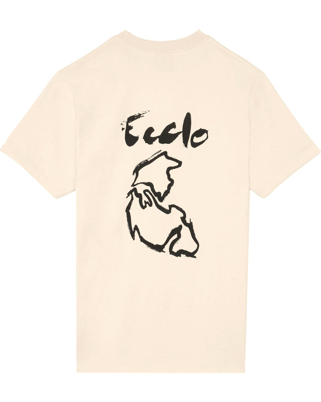 Ecclo t shirt col rond homme creme Made In France et coton bio recycle upcycle 06 applat dos 1080x1350 762db250 1b33 44c1 8016 ea4ea25bcf8b ECCLO - T-shirt Pangée Crème – XL