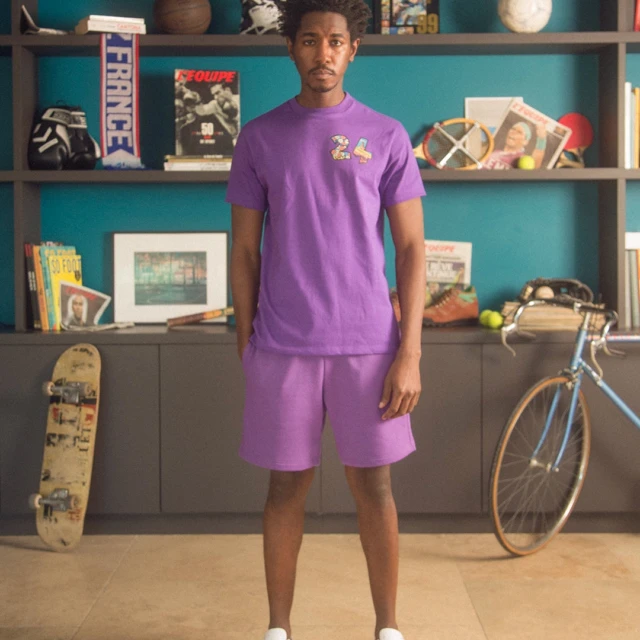 ECCLO - T-shirt violet JO 2024 – XL