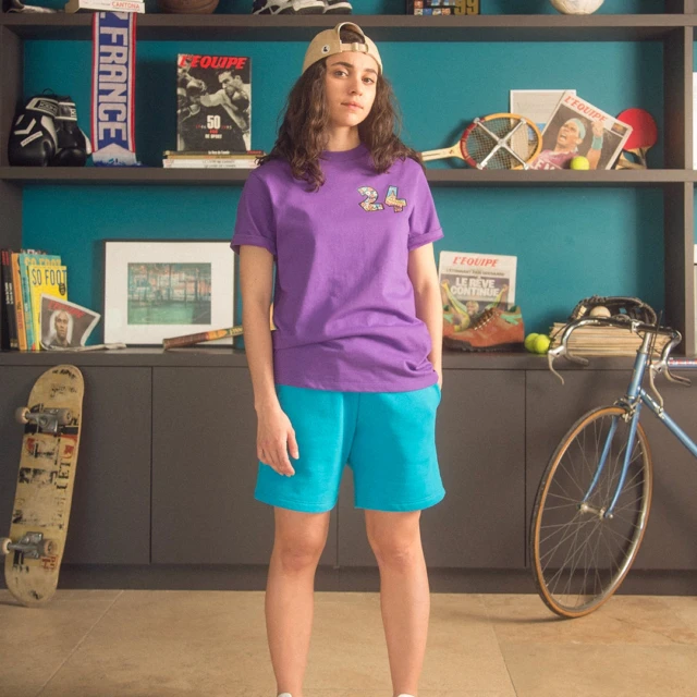 ECCLO - T-shirt violet JO 2024 – XL