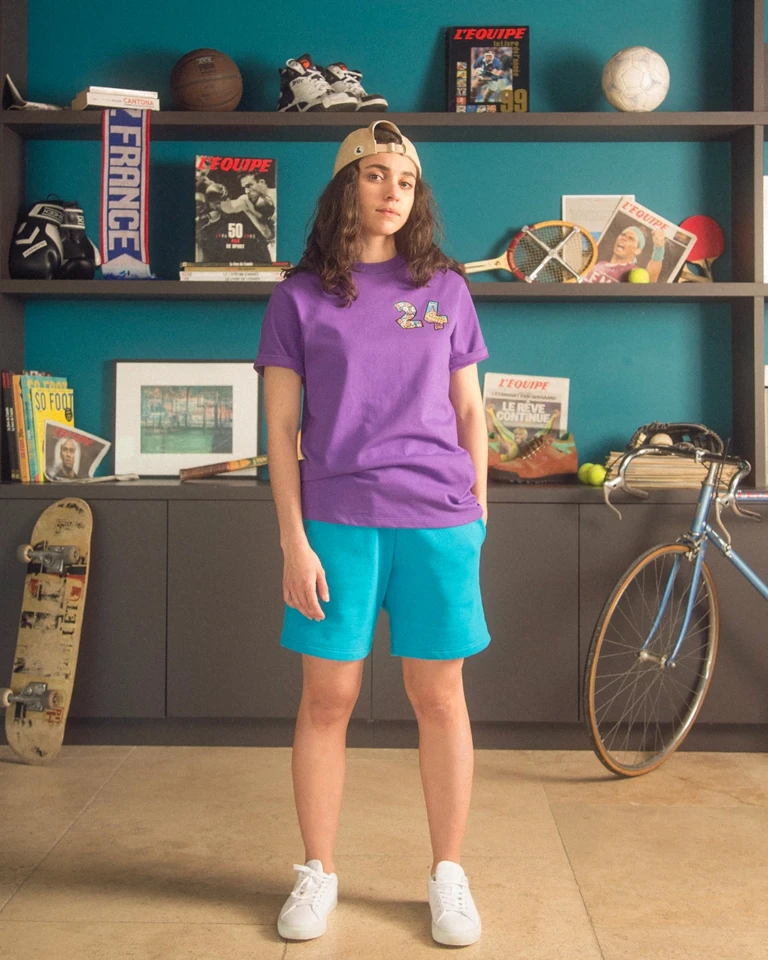 ECCLO - T-shirt violet JO 2024 – XL