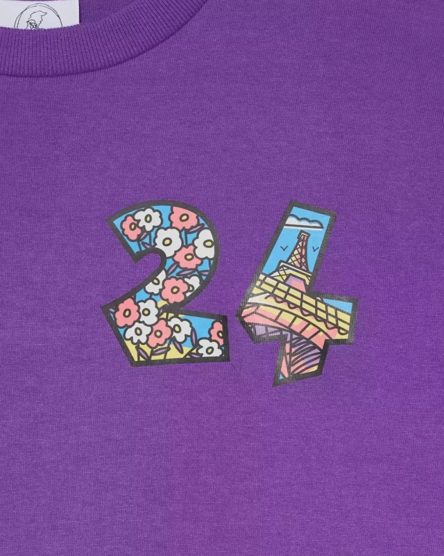 ECCLO - T-shirt violet JO 2024 – XL