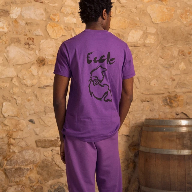 ECCLO - T-shirt Pangée Violet – XL