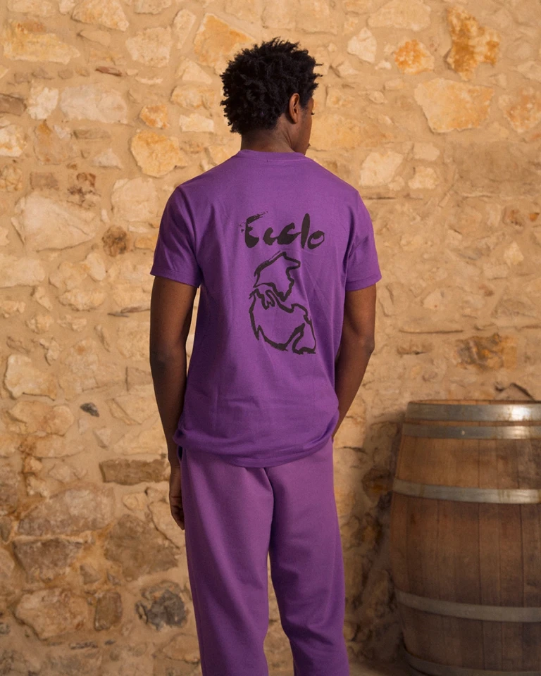ECCLO - T-shirt Pangée Violet – XL