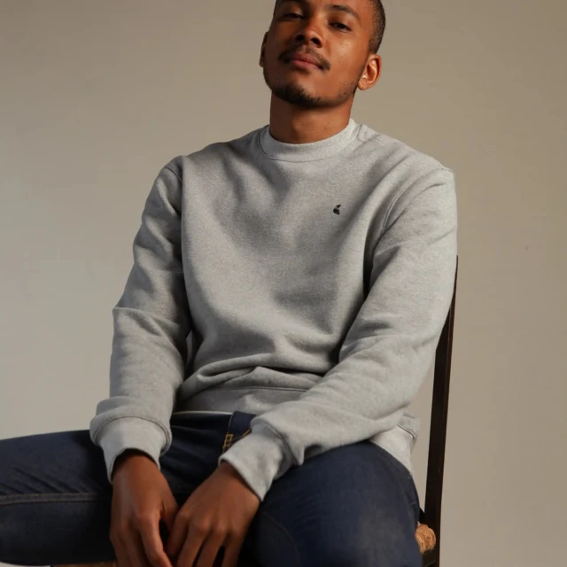 ECCLO - Sweat rond Aluminio – XL