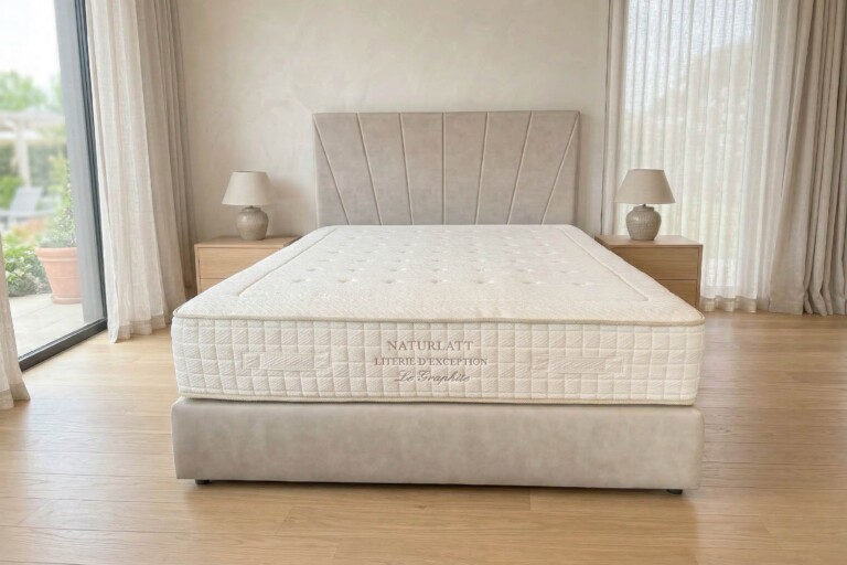 Naturlatt - Matelas Ressorts Premium – 200x200cm - Maxi King Size