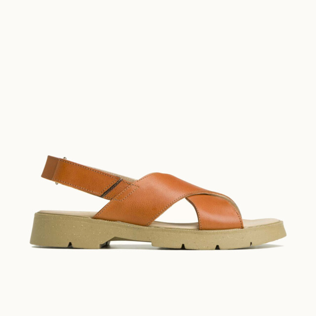 ILOT OAK BRIQUE CHAUSSURES ORANGE par la marque KLEMAN KLEMAN - ILOT OAK BRIQUE CHAUSSURES ORANGE