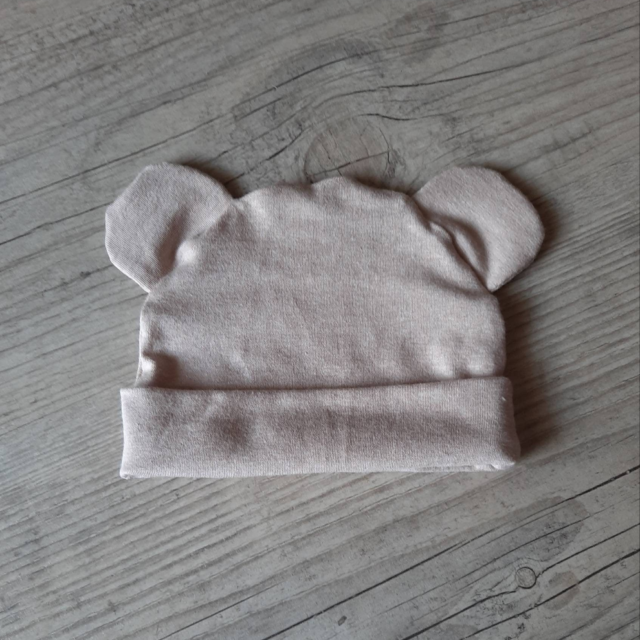 La Fabrique A DeDeuh - Bonnet Bébé – Oreilles d’Ours – Jersey de Coton Oeko-Tex – 18.24 mois