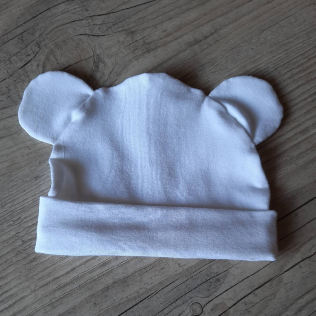 La Fabrique A DeDeuh - Bonnet Bébé – Oreilles d’Ours – Jersey de Coton Oeko-Tex – 18.24 mois