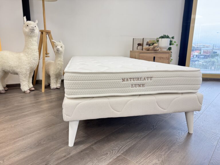 Naturlatt - Matelas Enfant - Mi-ferme - Made in France – 160x200cm - Queen Size