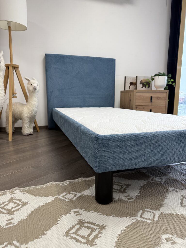 Naturlatt - Ensemble Sommier & Tête de lit pour Enfants - Made in France – 140x200cm - 2 personnes / Chêne naturel