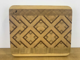 Planche à découper en bois de bout 40,5×33,5×3.9cm par la marque Sève et Copeaux Sève et Copeaux - Planche à découper en bois de bout 40,5×33,5×3.9cm