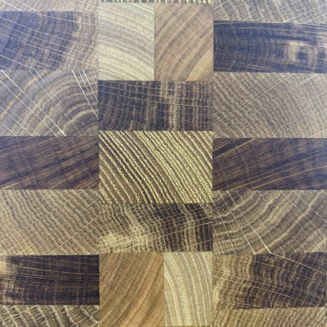 Sève et Copeaux - Planche à découper en bois de bout 28x19