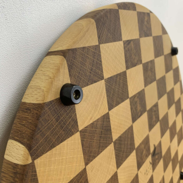 Sève et Copeaux - Planche à découper en bois de bout 38x38cm (avec pieds)