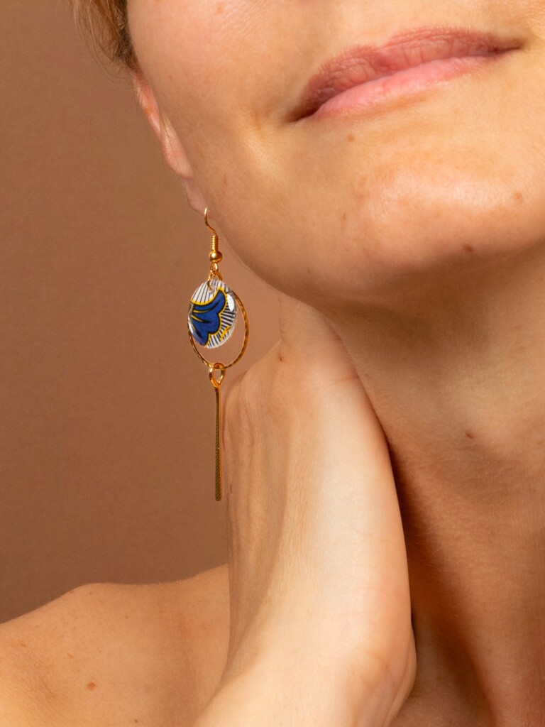 lili-bellule - DAKAR – Marine / Argent