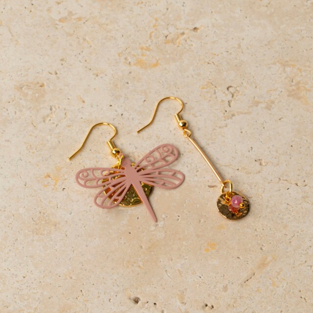 lili-bellule - BAHAMAS – Rouge / Argent