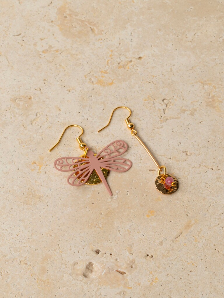 lili-bellule - BAHAMAS – Rouge / Argent