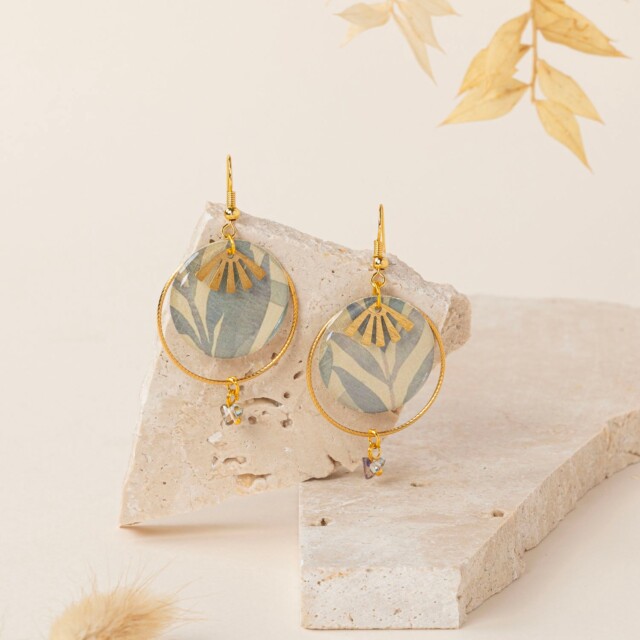 lili-bellule - SAVANNAH – Bleu / Or