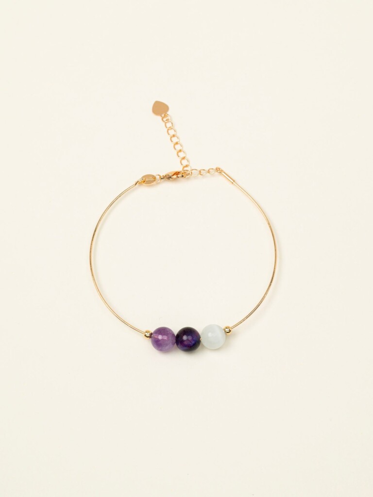 LILIBELLULE bracelets joncs fond creme 5 lili-bellule - INARI – Violet