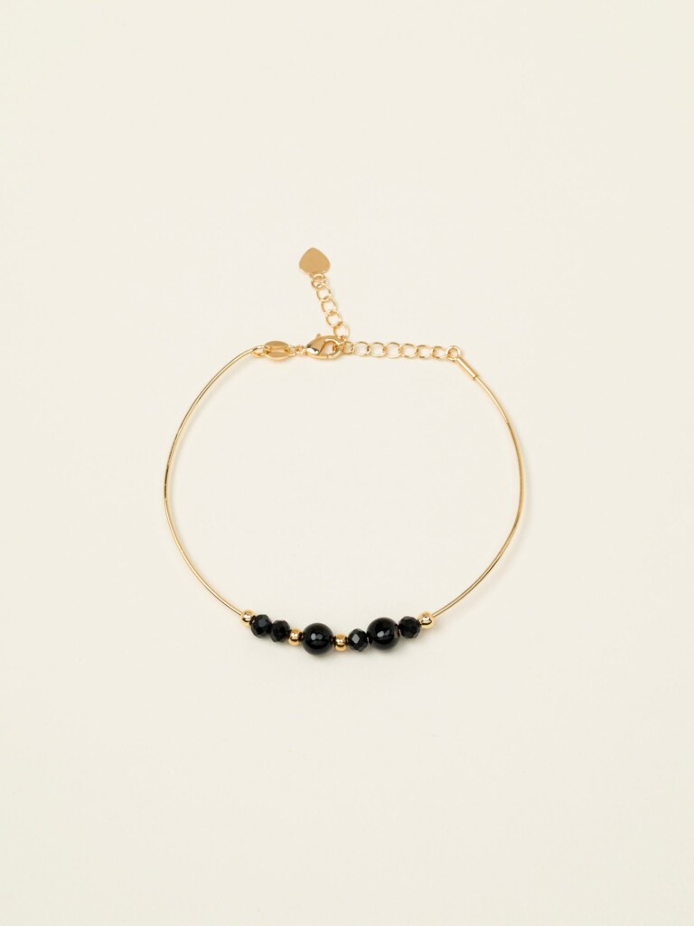 LILIBELLULE bracelets joncs fond creme 9 Stromboli lili-bellule - STROMBOLI – Noir