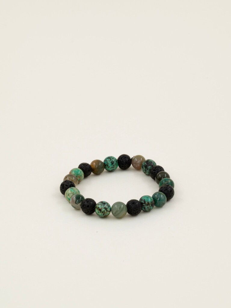 LILIBELLULE bracelets perles fond creme 83 Denali 4663898f 19ab 4e6f b171 427a965799cc lili-bellule - DENALI – Vert / Homme