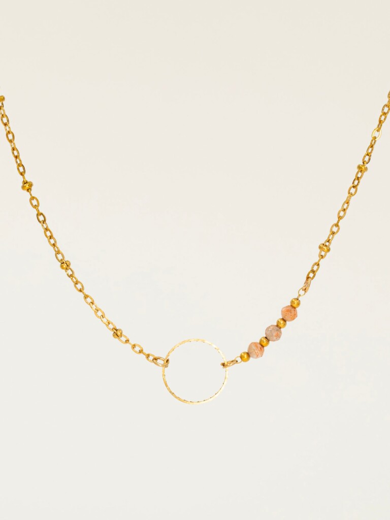 LILIBELLULE colliers fond creme 20 lili-bellule - CALVI – Rose / Or