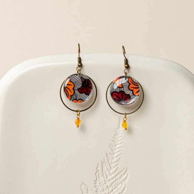 lili-bellule - ALBANY – Orange / Bronze