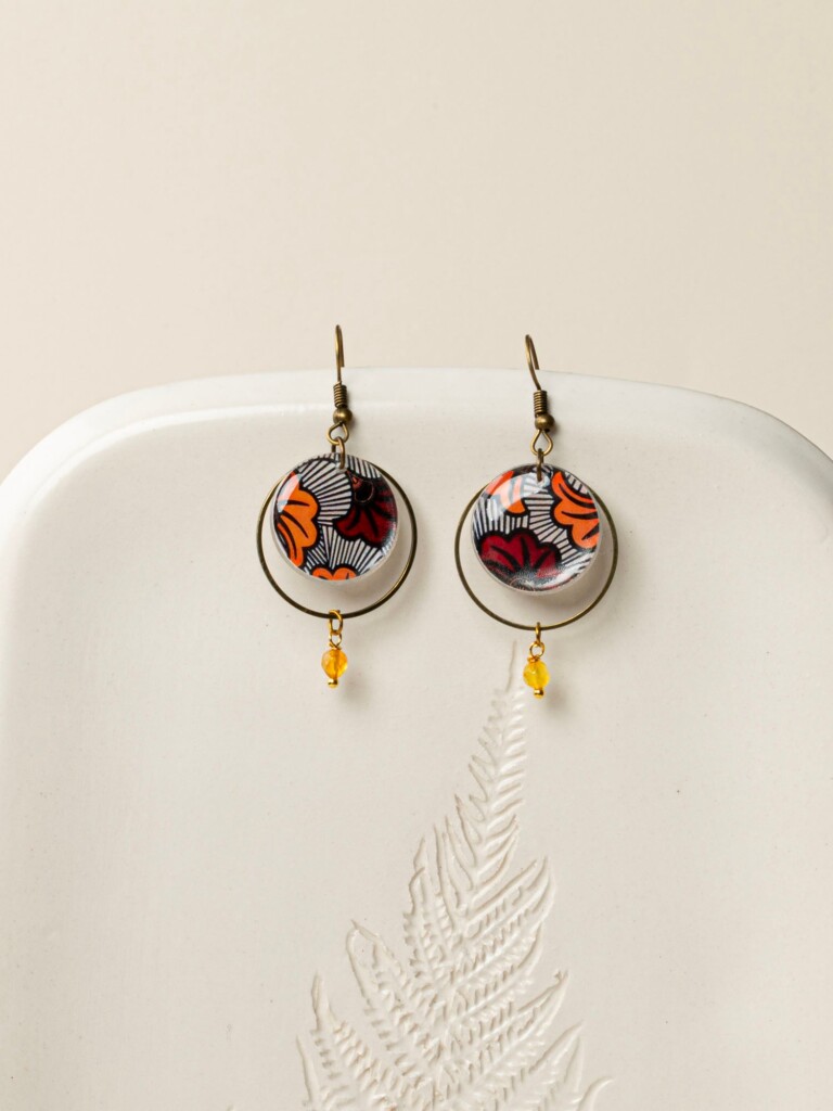 lili-bellule - ALBANY – Orange / Bronze
