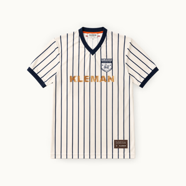 MAILLOT KLEMAN FC ECRU+MARINE+CARMIN ACCESSOIRES BEIGE par la marque KLEMAN KLEMAN - MAILLOT KLEMAN FC ECRU+MARINE+CARMIN ACCESSOIRES BEIGE