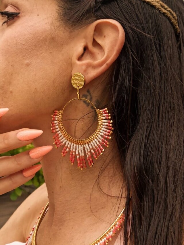 Boucles D’oreilles Pendantes Mira Aurora par la marque Valdyria Valdyria - Boucles D’oreilles Pendantes Mira Aurora