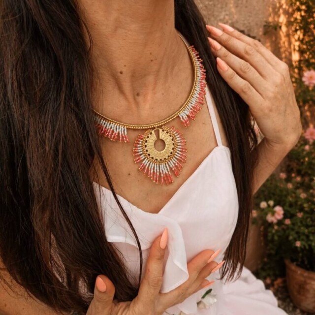 valdyria.com - Collier Majestueux Mira Aurora