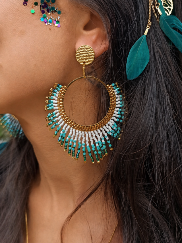 Boucles D’oreilles Pendantes Mira Calypsa par la marque Valdyria Valdyria - Boucles D’oreilles Pendantes Mira Calypsa