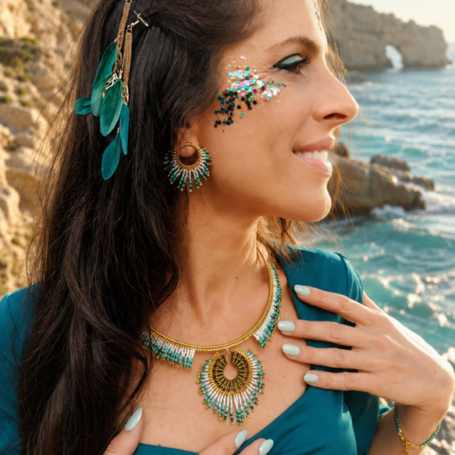 valdyria.com - Collier Majestueux Mira Calypsa