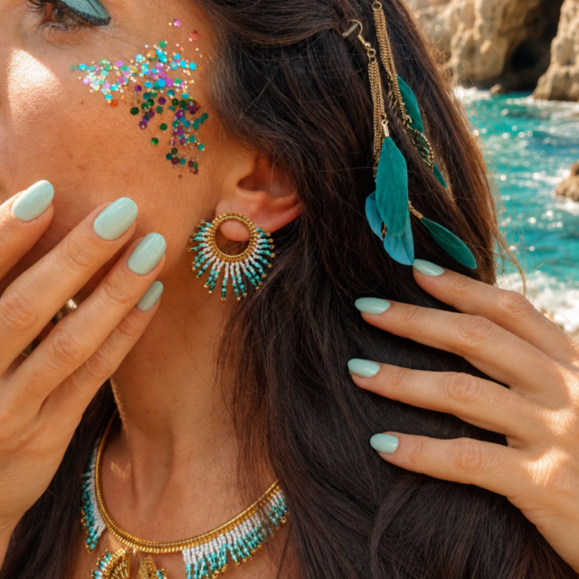 valdyria.com - Petites Boucles D’oreilles Mira Calypsa