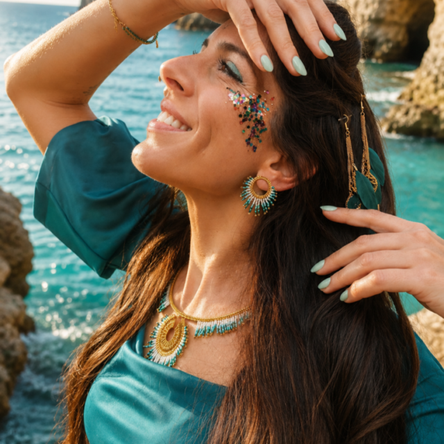 valdyria.com - Petites Boucles D’oreilles Mira Calypsa