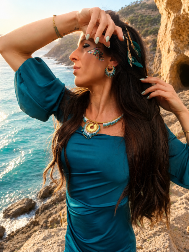 valdyria.com - Petites Boucles D’oreilles Mira Calypsa